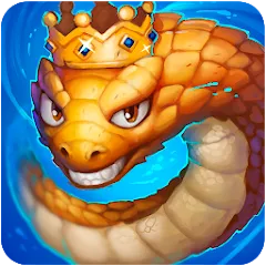 Скачать взломанную Little Big Snake (Литл Биг Снейк)  [МОД Menu] - стабильная версия apk на Андроид