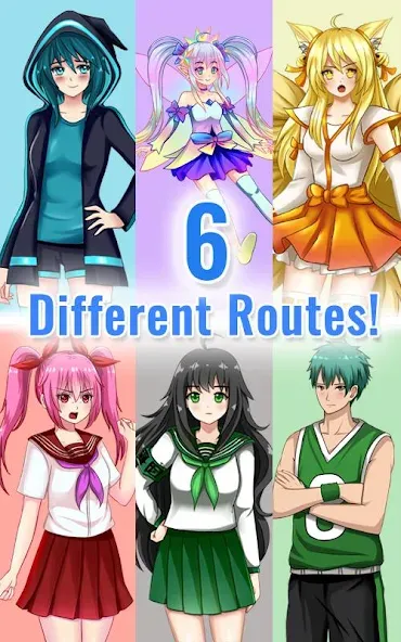 Gacha Memories - Anime Visual (Гача Мемориз)  [МОД Бесконечные монеты] Screenshot 2