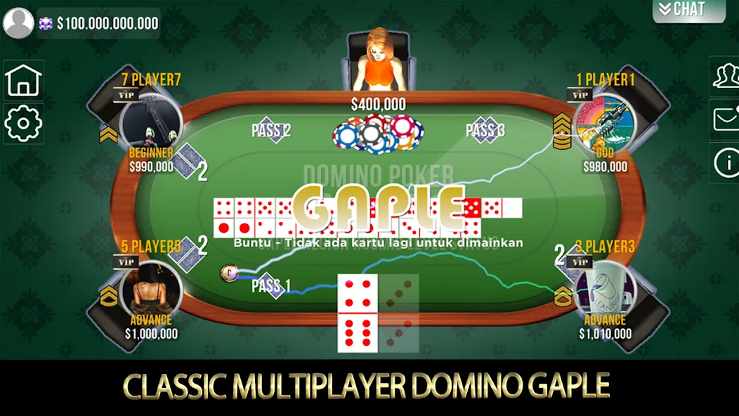 Domino Poker QiuQiu Gaple (Домино Покер ЧиЧи Гапле)  [МОД Mega Pack] Screenshot 1