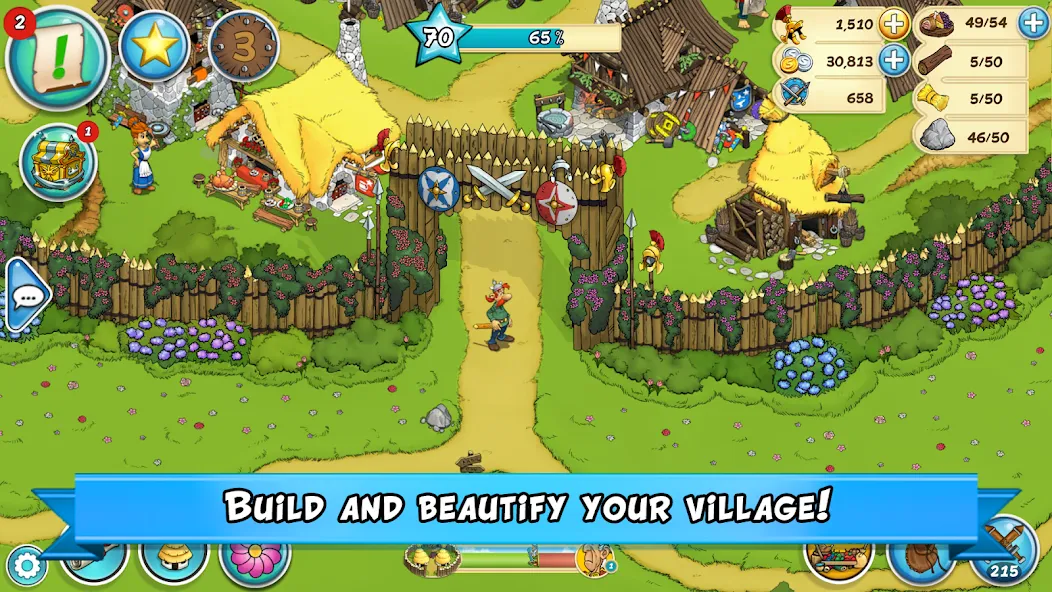 Asterix and Friends (Астерикс и друзья)  [МОД Много денег] Screenshot 1