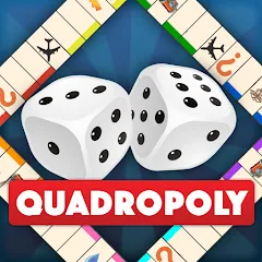 Взломанная Quadropoly - Classic Business  [МОД Много денег] - полная версия apk на Андроид