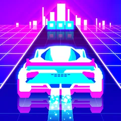 Взломанная Music Racing GT: EDM & Cars (Музыка Гонок ГТ)  [МОД Menu] - последняя версия apk на Андроид