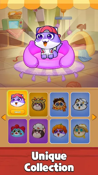 Cat Sort Puzzle: Cute Pet Game  [МОД Unlimited Money] Screenshot 5