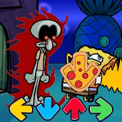 Скачать взлом Trickward Undersea Beat Battle (Триковый Фанкин Мод против БФ)  [МОД Unlocked] - последняя версия apk на Андроид