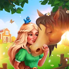 Взломанная Homesteads: Dream Farm (Хомстедс)  [МОД Unlocked] - стабильная версия apk на Андроид
