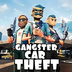 Взлом Gangster Car Theft Games (Гангстерская автомобильная война игр)  [МОД Все открыто] - полная версия apk на Андроид