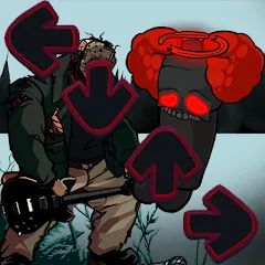 Взлом FMF Friday The 13th Jason Mod (Хэнк против головоломки в моде Бязумие пятничной ночи)  [МОД Много монет] - последняя версия apk на Андроид