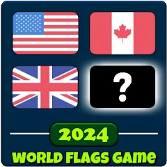 Скачать взлом World Flags Quiz Game (Ворлд Флагс Квиз Гейм)  [МОД Меню] - стабильная версия apk на Андроид