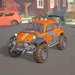Скачать взломанную Zombie Cars Crush: Racing Die (Зомби Карс)  [МОД Mega Pack] - полная версия apk на Андроид