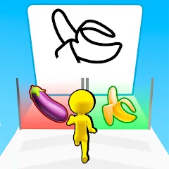 Скачать взломанную Guess The Drawing (Гес Дэ Дроинг)  [МОД Menu] - стабильная версия apk на Андроид