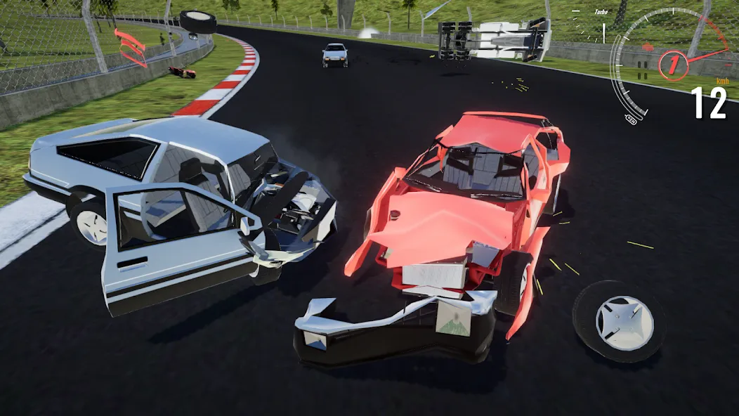 Destructive Car Race Generator (Деструктивный Генератор Гоночных Автомобилей)  [МОД Много монет] Screenshot 3