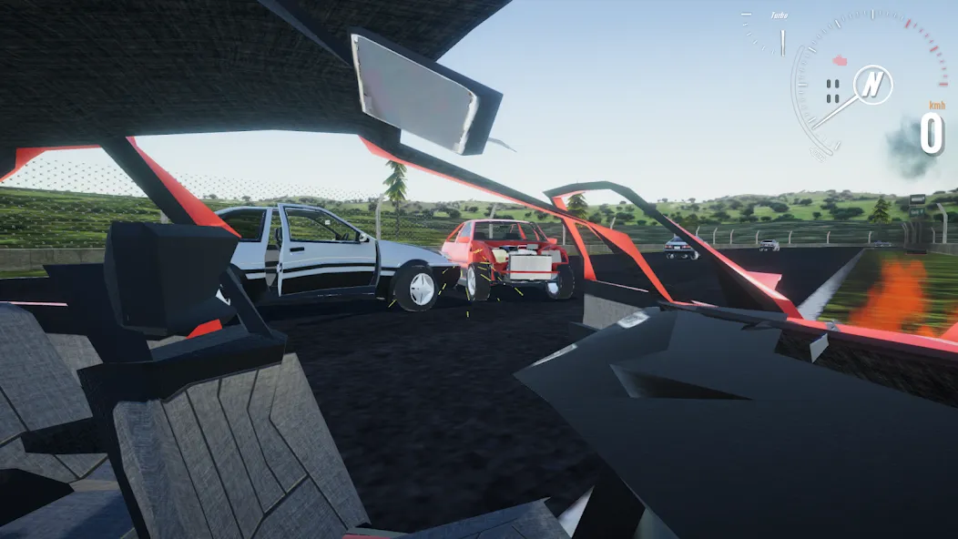 Destructive Car Race Generator (Деструктивный Генератор Гоночных Автомобилей)  [МОД Много монет] Screenshot 4