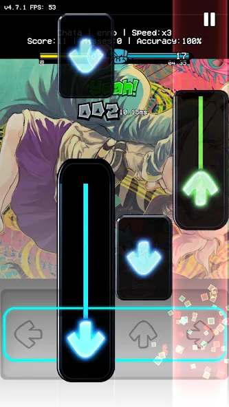 OsuAnime Bling Bang Bang Born (Уии Фанкин Етелед ФНФ Мод)  [МОД Unlocked] Screenshot 4