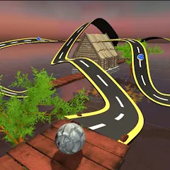 Взломанная Imbalance: Ball Balancing Game (Имбаланс)  [МОД Много монет] - стабильная версия apk на Андроид