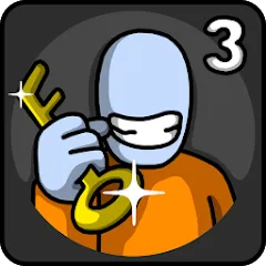 Скачать взлом One Level 3 Stickman Jailbreak (Один Уровень 3)  [МОД Бесконечные деньги] - полная версия apk на Андроид