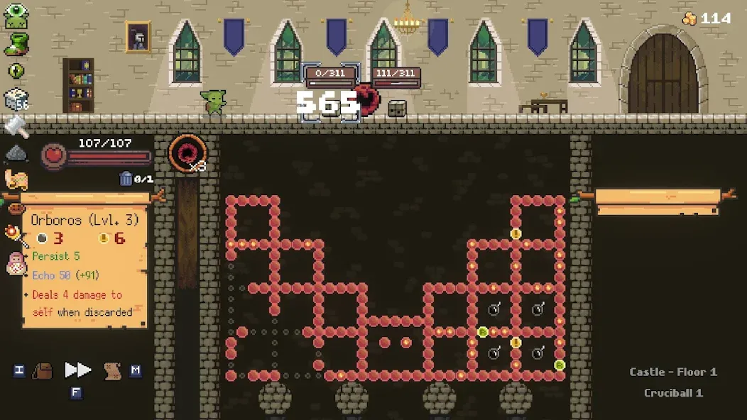 Peglin - A Pachinko Roguelike (Пеглин)  [МОД Много денег] Screenshot 5