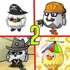 Взломанная Угадай ютубера Chicken Gun 2  [МОД Unlocked] - стабильная версия apk на Андроид