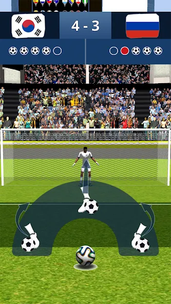 Final Shoot: Penalty-Shootout  [МОД Все открыто] Screenshot 1