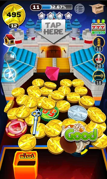 AE Coin Mania : Arcade Fun (Эй Это Мания Монет)  [МОД Бесконечные монеты] Screenshot 3