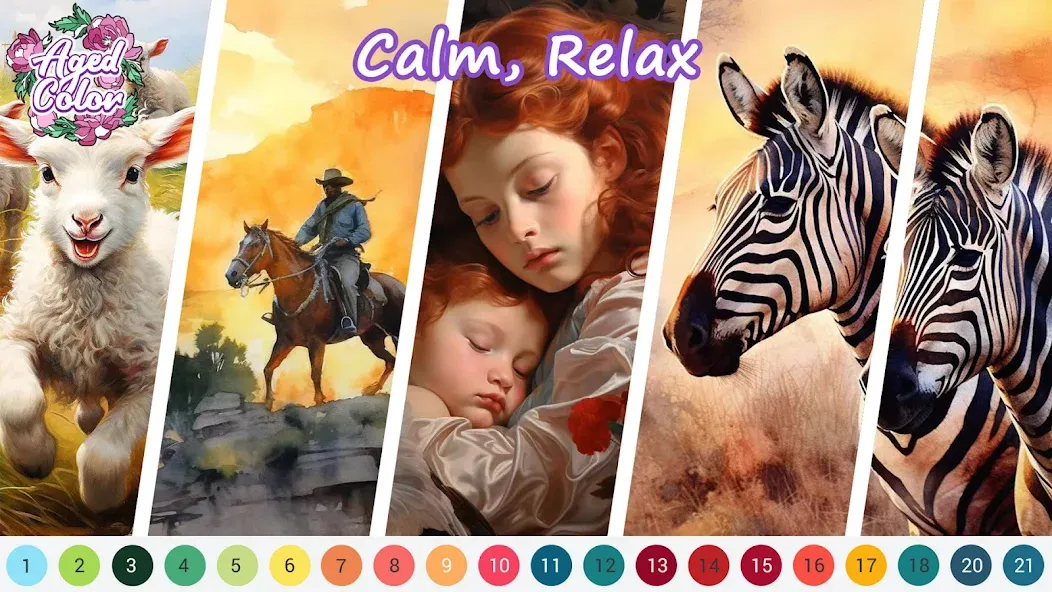 Aged Color (Эйджед Колор)  [МОД Unlimited Money] Screenshot 3