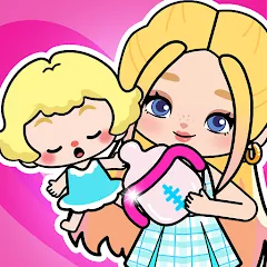 Скачать взломанную Aha World: Baby Care (Аха Ворлд)  [МОД Все открыто] - последняя версия apk на Андроид