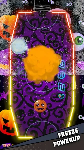 Air Hockey Glow HD Ultimate 2D (Эйр)  [МОД Unlocked] Screenshot 4