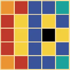 Взломанная Color Battle - Flood all! (Цветовая битва)  [МОД Все открыто] - стабильная версия apk на Андроид