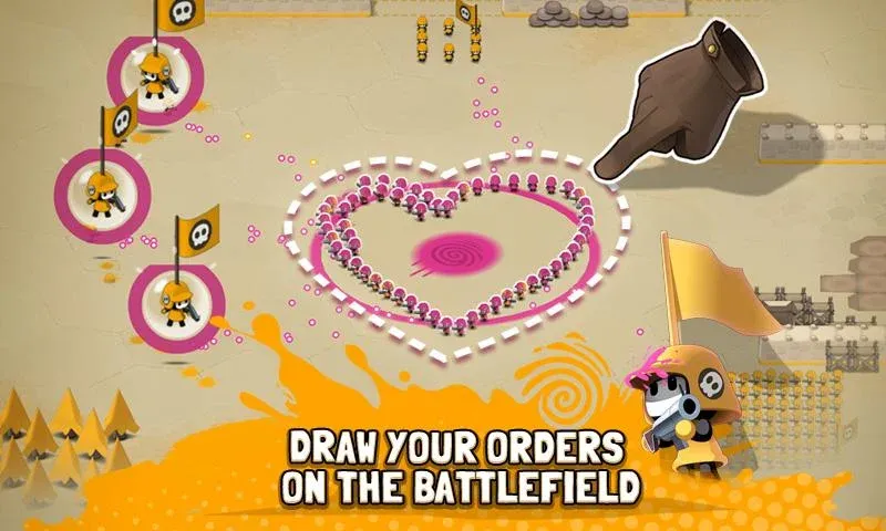 Tactile Wars (Тактильные войны)  [МОД Unlocked] Screenshot 2