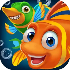Скачать взломанную Solitaire TriPeaks: Aquarium (Солитер ТриПикс)  [МОД Много монет] - последняя версия apk на Андроид