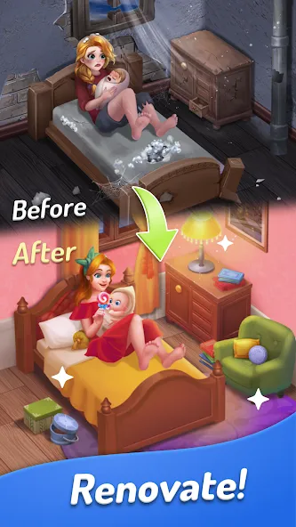 Colorswipes® - Color by Number  [МОД Бесконечные монеты] Screenshot 4