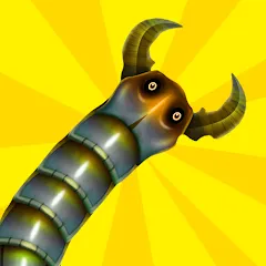 Взломанная Worm.io - Gusanos Battle  [МОД Unlimited Money] - стабильная версия apk на Андроид