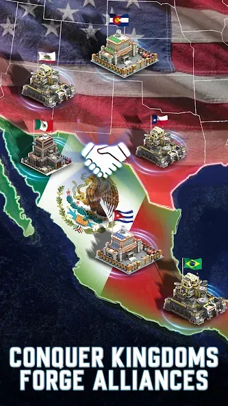 The Grand Frontier (Страйк оф Нейшенс)  [МОД Много монет] Screenshot 2