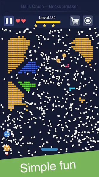 Balls Crush - Bricks Breaker (Боллз Краш)  [МОД Меню] Screenshot 5