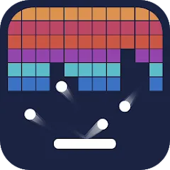 Скачать взломанную Balls Crush - Bricks Breaker (Боллз Краш)  [МОД Меню] - последняя версия apk на Андроид