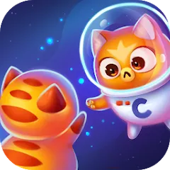 Скачать взлом Space Cat Evolution: Kitty col  [МОД Много монет] - стабильная версия apk на Андроид