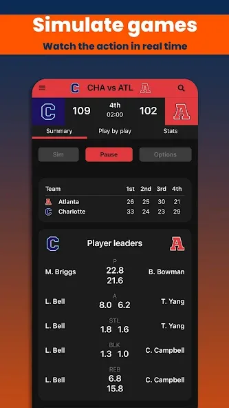 Basketball Legacy Manager 23 (Баскетбольный Легаси Менеджер 23)  [МОД Unlocked] Screenshot 2