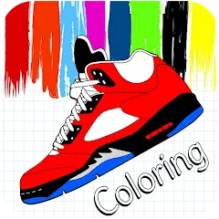Скачать взлом Basketball Shoes Coloring Book (Раскраска кроссовок для баскетбола)  [МОД Меню] - стабильная версия apk на Андроид