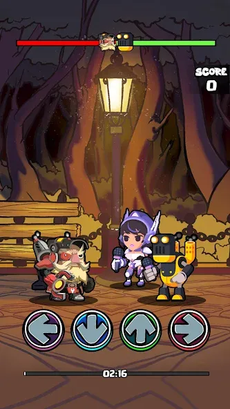 Beat Fight:Full Mod Battle (Бит Файт)  [МОД Все открыто] Screenshot 1