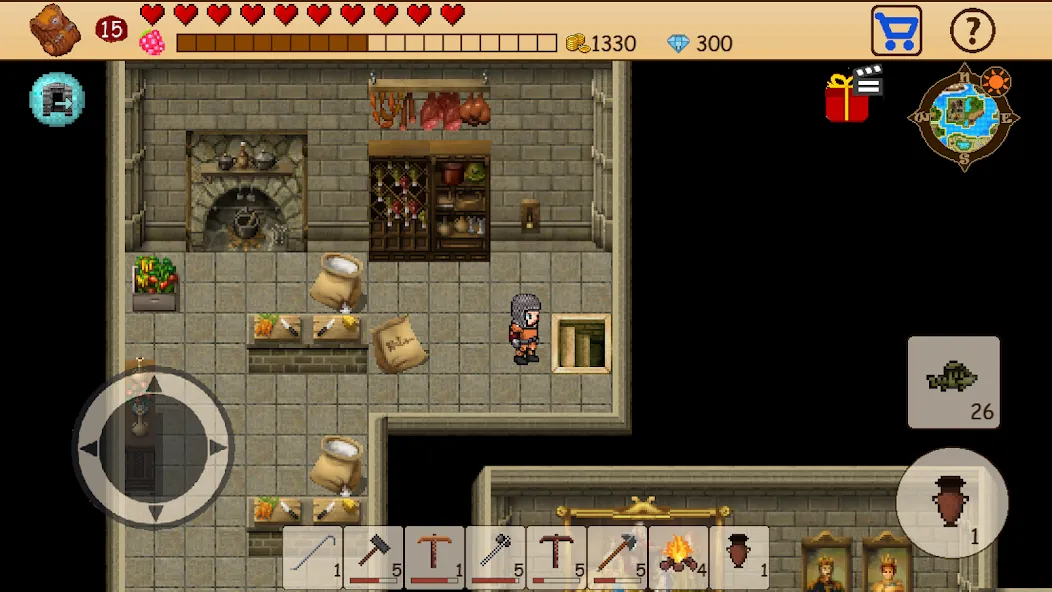 Survival RPG: Open World Pixel (Сурвайвл РПГ)  [МОД Unlocked] Screenshot 4