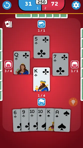 Spades - Card Game (Спейдс)  [МОД Много монет] Screenshot 4