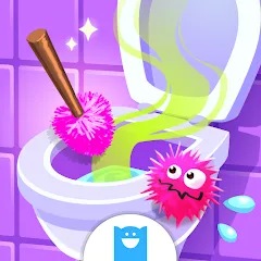 Взломанная Clean Up Kids  [МОД Все открыто] - стабильная версия apk на Андроид