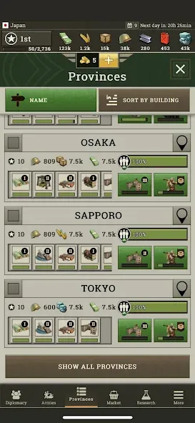 Call of War: Frontlines  [МОД Меню] Screenshot 5