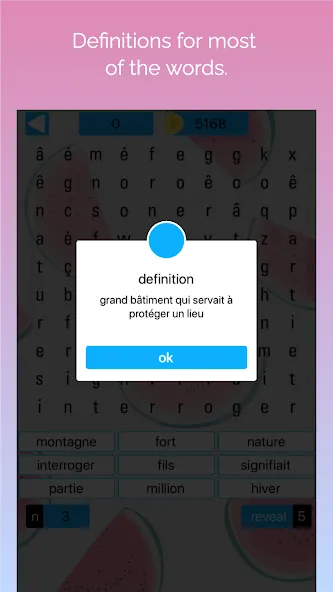 busca palabras: sopa de letras (буска палабрас)  [МОД Mega Pack] Screenshot 4