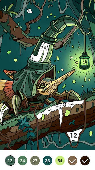 Casual Color - Color by Number  [МОД Все открыто] Screenshot 4