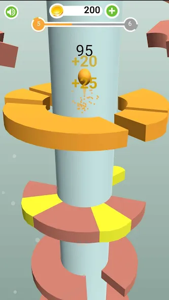 Прыгун. Шарик прыгает ловко  [МОД Бесконечные деньги] Screenshot 3