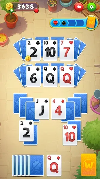 Kings & Queens: Solitaire Game  [МОД Unlocked] Screenshot 5