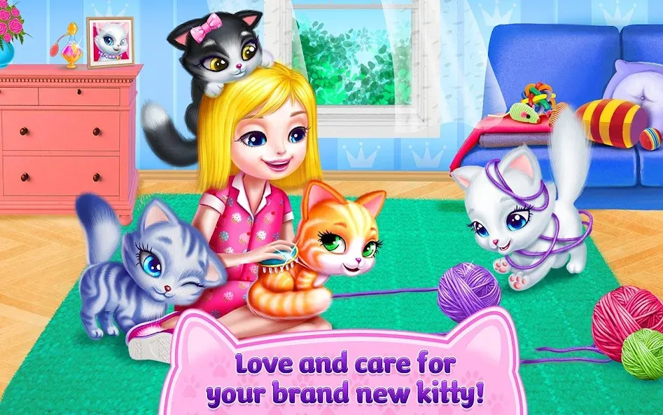 Kitty Love - My Fluffy Pet  [МОД Все открыто] Screenshot 5