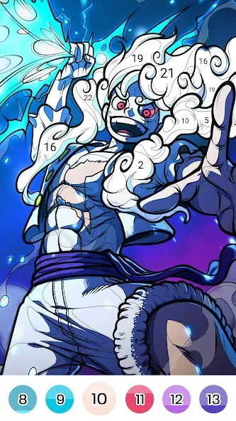 Color Fan - Color By Number (Цветной веер)  [МОД Unlimited Money] Screenshot 3