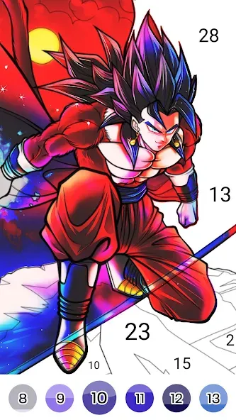 Color Fan - Color By Number (Цветной веер)  [МОД Unlimited Money] Screenshot 4