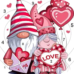 Скачать взлом Love, Heart Coloring Book  [МОД Unlocked] - последняя версия apk на Андроид